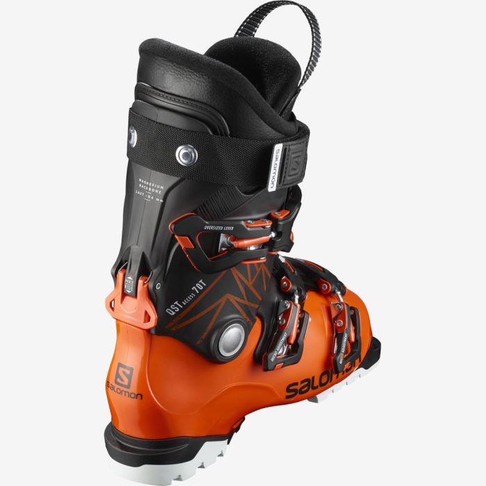 Salomon QST ACCESS 70 T Skistøvler Børn Orange Sort | buGr0Lt5