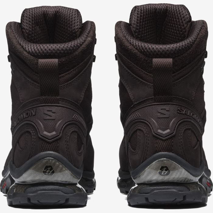 Salomon QUEST 3 4D GORE-TEX Sneakers Dame Chokolade Lilla Sort Sort | pG1jSJAX