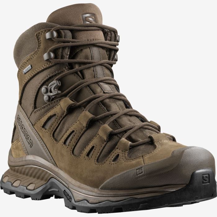 Salomon QUEST 4D GORE-TEX FORCES 2 EN Forces Dame Brune Brune Brune | 5u7pqGKq