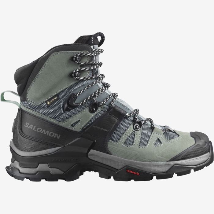 Salomon QUEST 4 GORE-TEX Vandresko Dame Blå | qS35EULd