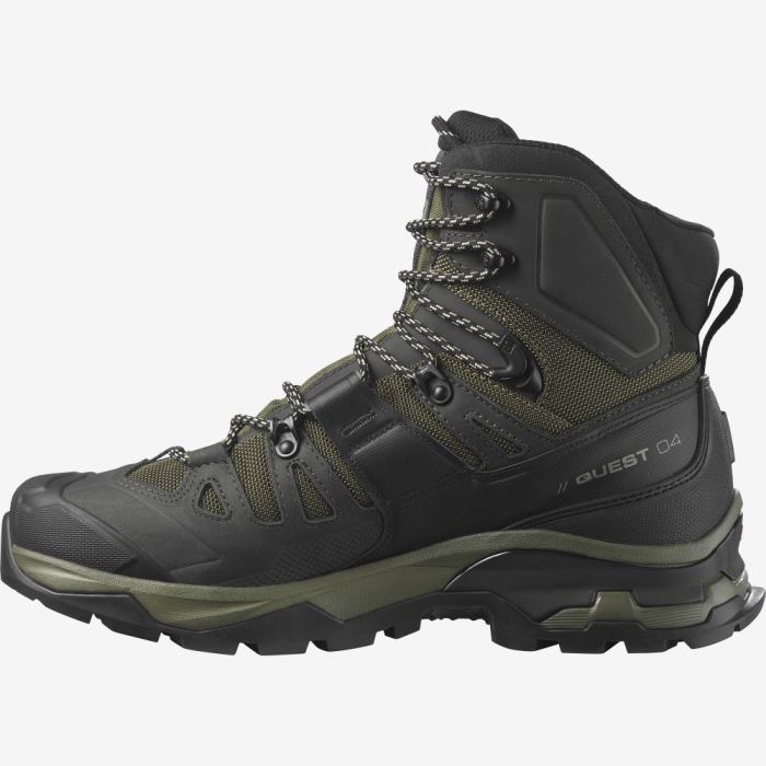 Salomon QUEST 4 GORE-TEX Vandresko Herre Olivengrøn | xxDI6hfx