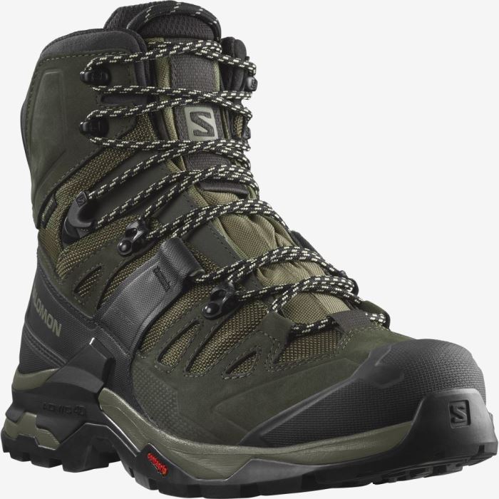 Salomon QUEST 4 GORE-TEX Vandresko Herre Olivengrøn | xxDI6hfx