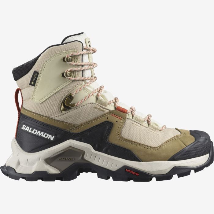 Salomon QUEST ELEMENT GORE-TEX Vandresko Dame Orange | vPhKskDy