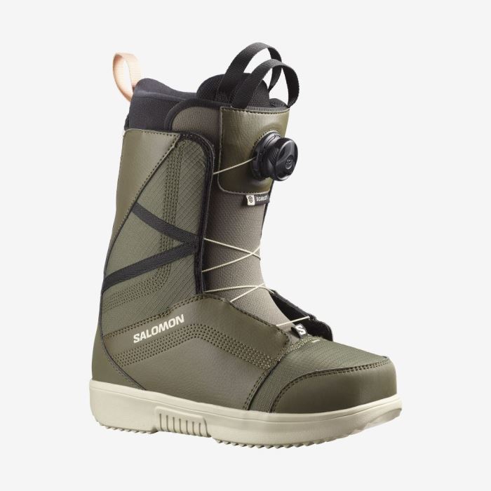 Salomon SCARLET BOA Snowboardstøvler Dame Grøn Sort | jhD86mNT