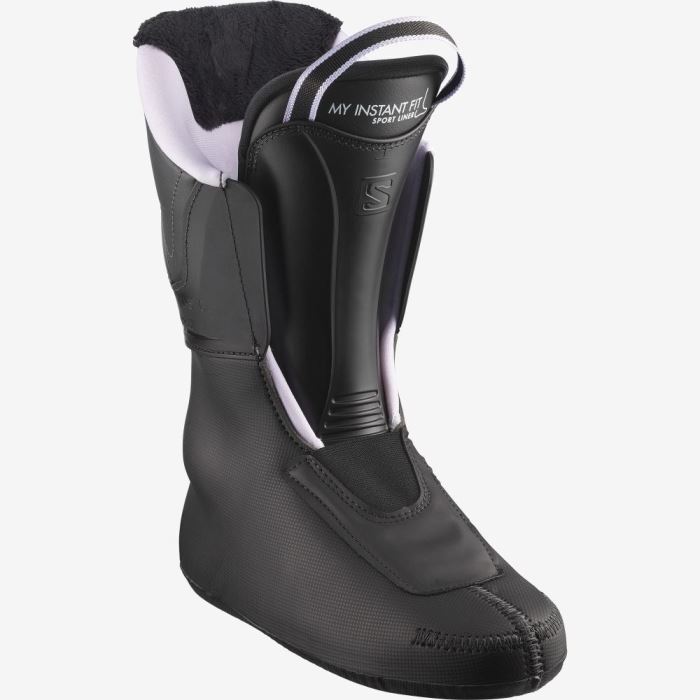 Salomon SELECT 80 Skistøvler Dame Sort Lavendel | ZMvsWNAI