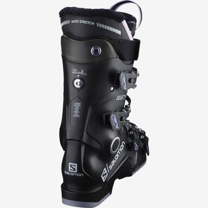 Salomon SELECT HV 80 Skistøvler Dame Sort Lavendel | hcD15lzh