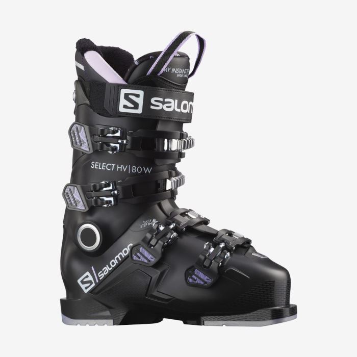 Salomon SELECT HV 80 Skistøvler Dame Sort Lavendel | hcD15lzh