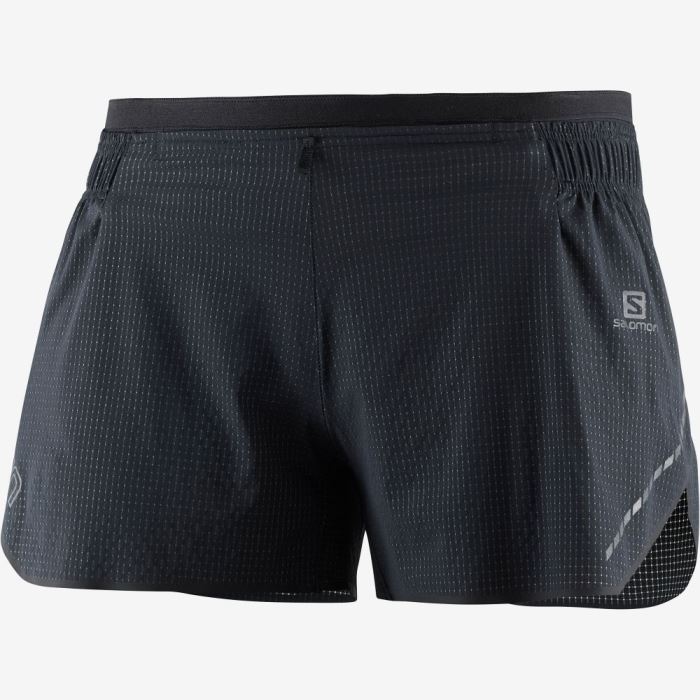 Salomon SENSE AERO 3'' Shorts Dame Sort | rRhPrFgn