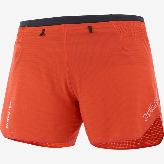 Salomon SENSE AERO 5\'\' Shorts Dame Rød | G3duk5Um