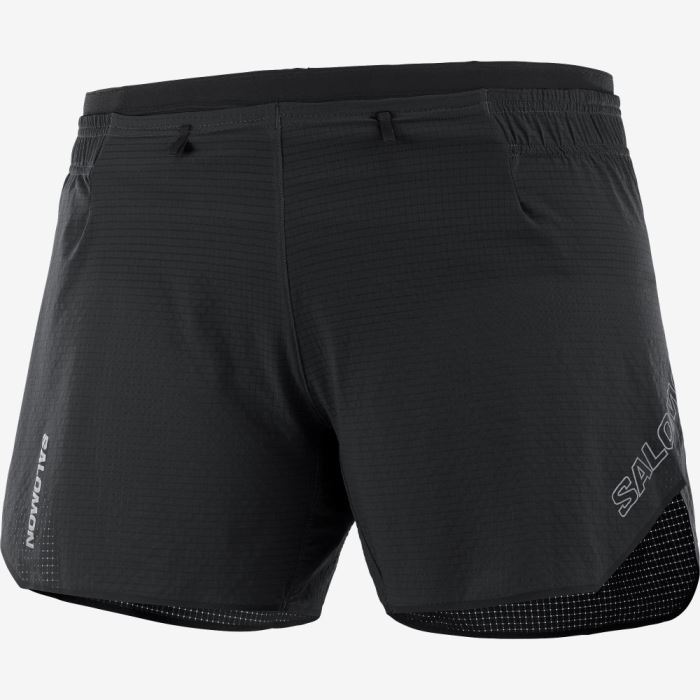 Salomon SENSE AERO 5\'\' Shorts Dame Sort | mdOQBkU2