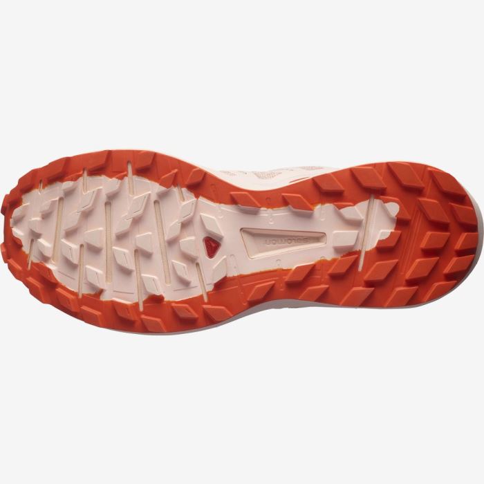 Salomon SENSE RIDE 4 Trail Løbesko Dame Rød Orange | 2UGXZLS6