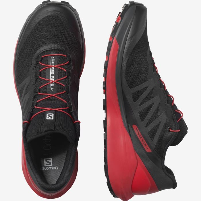 Salomon SENSE RIDE 4 Trail Løbesko Herre Sort | ytDg6ZLt