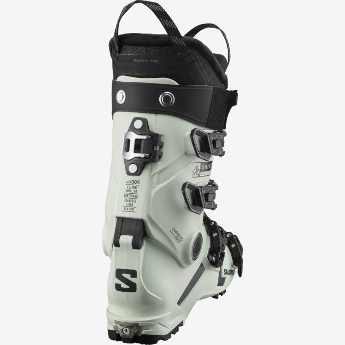 Salomon SHIFT PRO 100 AT Skistøvler Dame Hvide Sort Hvide | X4iLf1aw