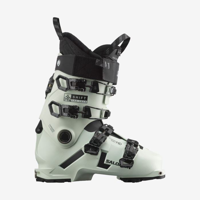 Salomon SHIFT PRO 100 AT Skistøvler Dame Hvide Sort Hvide | X4iLf1aw