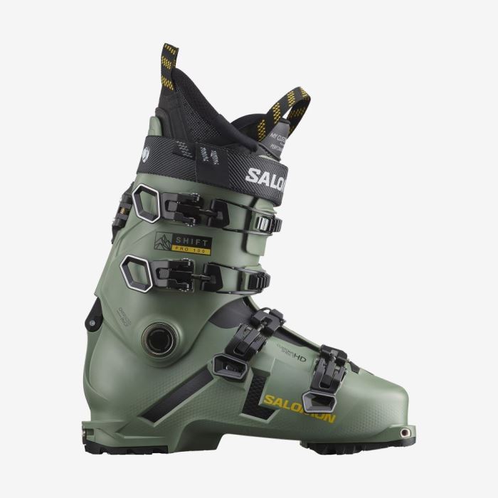 Salomon SHIFT PRO 100 AT Skistøvler Herre Grøn Sort | QUIQ9yCQ