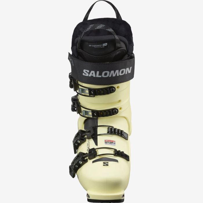 Salomon SHIFT PRO 110 AT Skistøvler Dame Gul Sort Hvide | Xirv9aXI