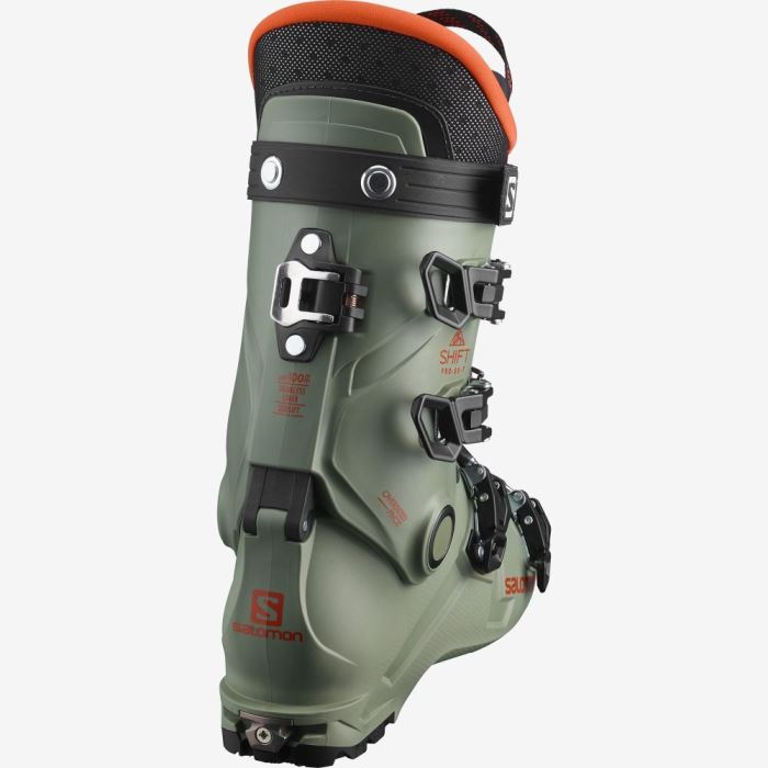 Salomon SHIFT PRO 80T AT Skistøvler Børn Grøn Sort Orange | 6cLYeDbz