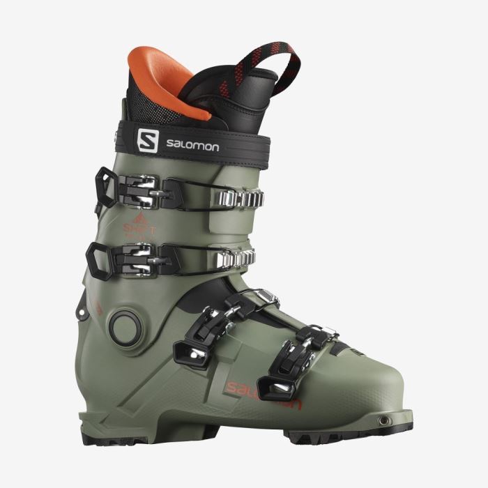 Salomon SHIFT PRO 80T AT Skistøvler Børn Grøn Sort Orange | 6cLYeDbz