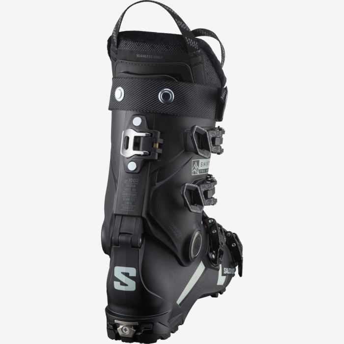 Salomon SHIFT PRO 90 AT Skistøvler Dame Sort Hvide | 0B3xGytK