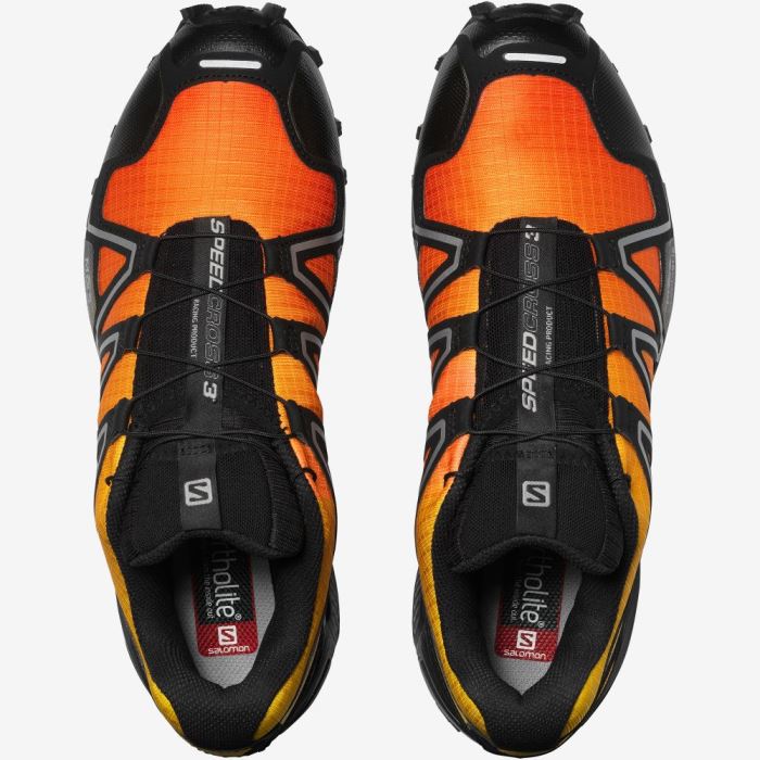 Salomon SPEEDCROSS 3 GRADIENT Sneakers Dame Lyserød Citron Sølv | MEirOx8v