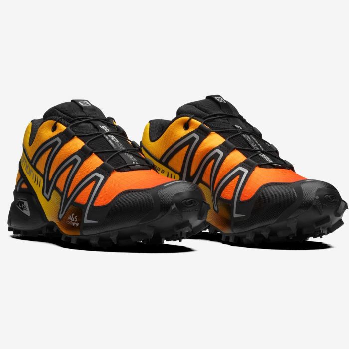 Salomon SPEEDCROSS 3 GRADIENT Sneakers Dame Lyserød Citron Sølv | MEirOx8v