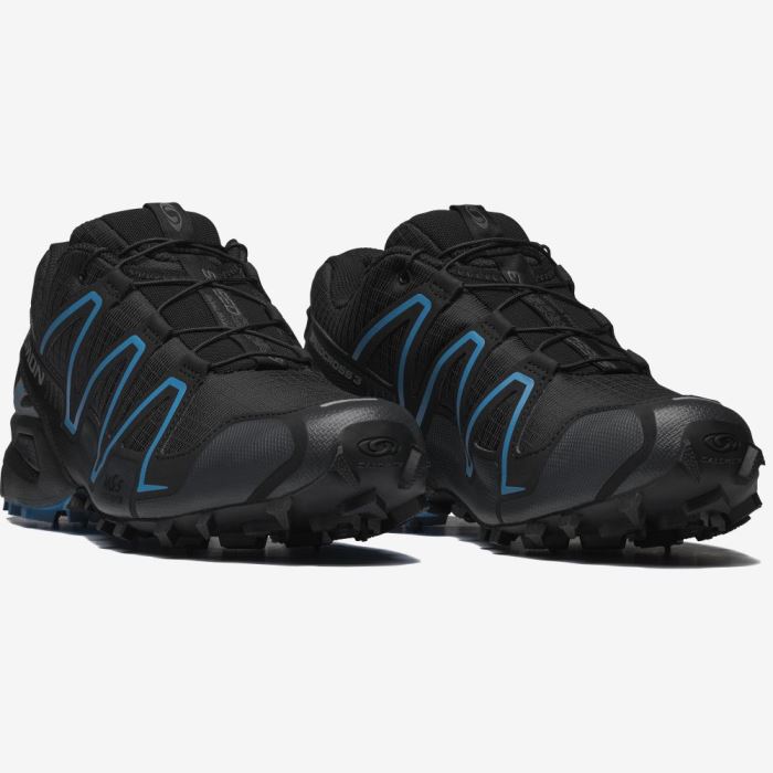 Salomon SPEEDCROSS 3 REFLECT Sneakers Herre Indigo Sort | NELvn6Ly