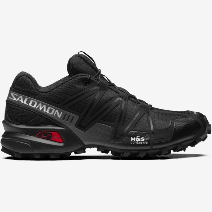 Salomon SPEEDCROSS 3 Sneakers Dame Sort Sort | rBcWpm4O