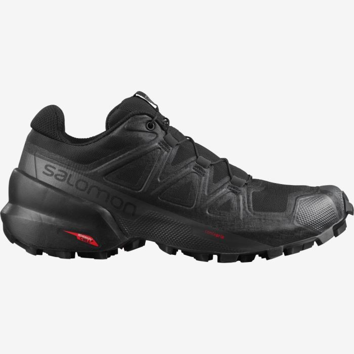 Salomon SPEEDCROSS 5 Trail Løbesko Dame Sort Sort | MvDaP51f