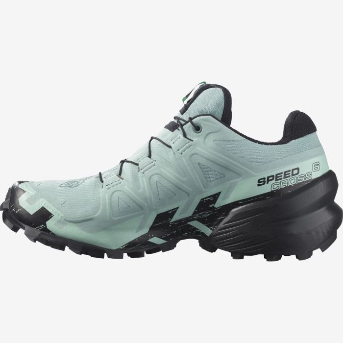 Salomon SPEEDCROSS 6 GORE-TEX Trail Løbesko Dame Sort | ItVn9Yf5