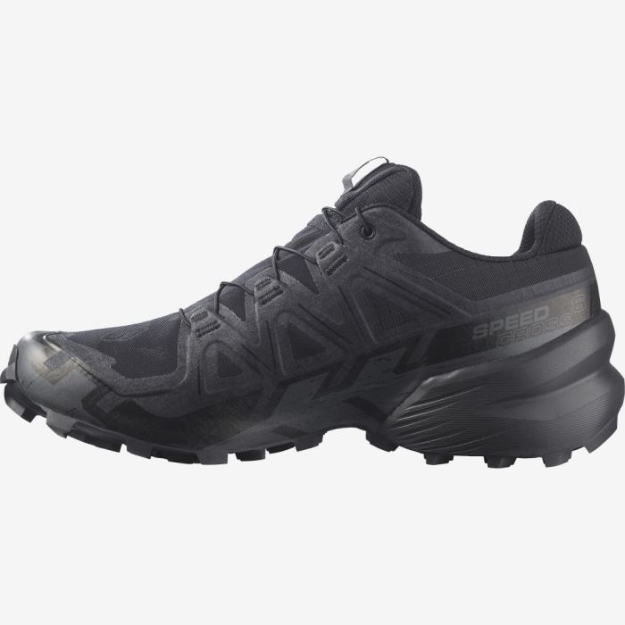 Salomon SPEEDCROSS 6 GORE-TEX Trail Løbesko Herre Sort Sort | h6zwDad6