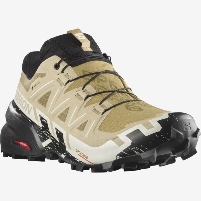 Salomon SPEEDCROSS 6 GORE-TEX Trail Løbesko Herre Sort | lhTwgRGM