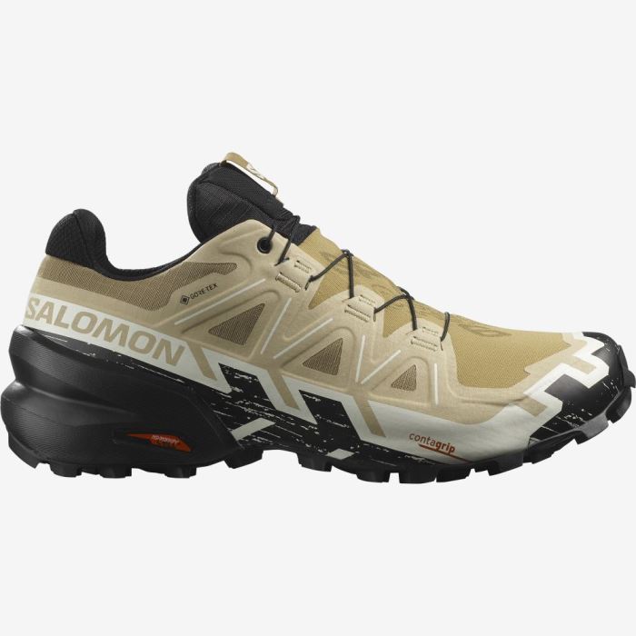 Salomon SPEEDCROSS 6 GORE-TEX Trail Løbesko Herre Sort | lhTwgRGM