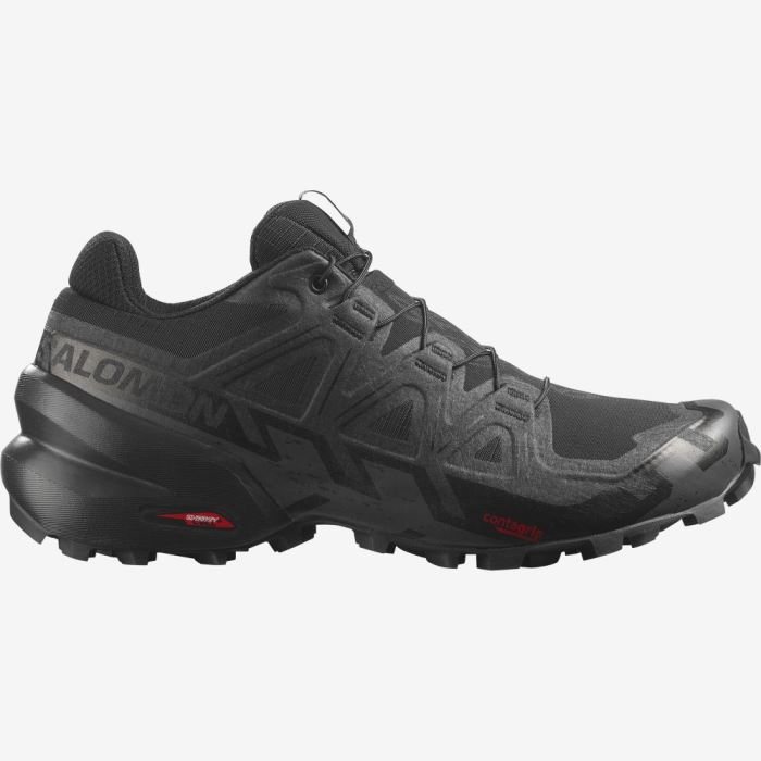 Salomon SPEEDCROSS 6 Trail Løbesko Dame Sort Sort | N7U5aUvb