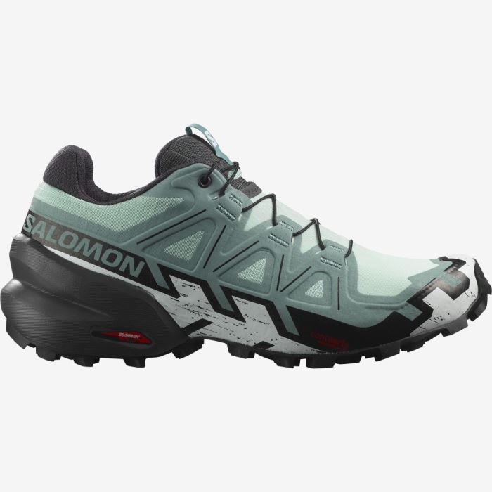 Salomon SPEEDCROSS 6 Trail Løbesko Dame Hvide | jEi7r26y