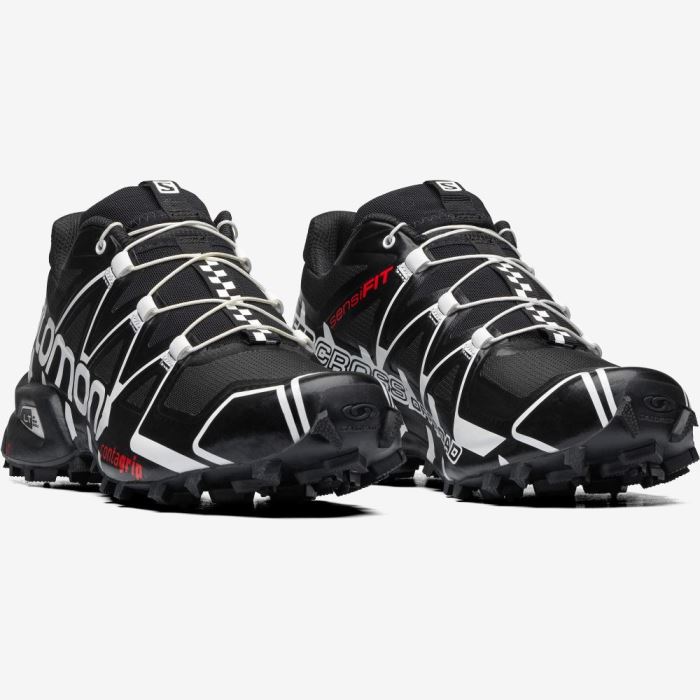 Salomon SPEEDCROSS OFFROAD Sneakers Dame Sort Hvide Hvide | HSp1dwwu