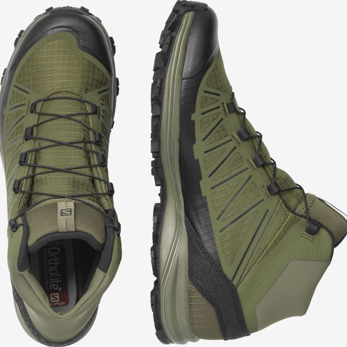 Salomon SPEED ASSAULT Forces Dame Olivengrøn Olivengrøn Sort | MnT06ylF