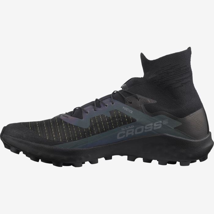 Salomon S/LAB CROSS 2 Trail Løbesko Herre Sort Sort Sort | 6ETBLzOA