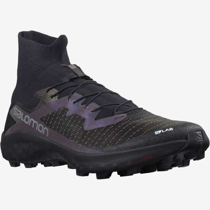 Salomon S/LAB CROSS 2 Trail Løbesko Herre Sort Sort Sort | 6ETBLzOA