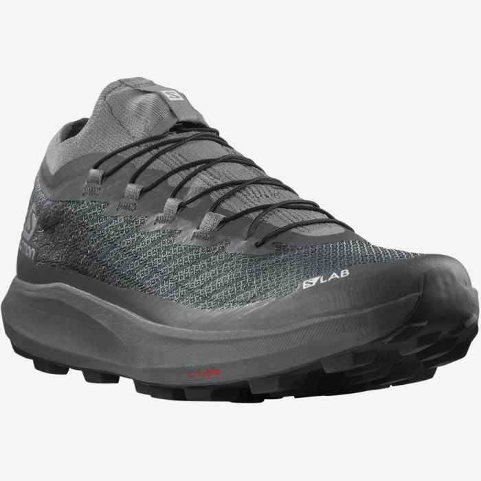 Salomon S/LAB PULSAR SOFT GROUND Trail Løbesko Herre Sort | 4fUZ63VX