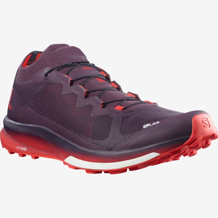 Salomon S/LAB ULTRA 3 Trail Løbesko Dame Rød | ZjJuYKvi