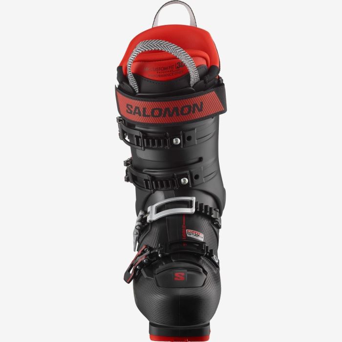 Salomon S/PRO ALPHA 100 Skistøvler Herre Sort Rød | MHkLAS20