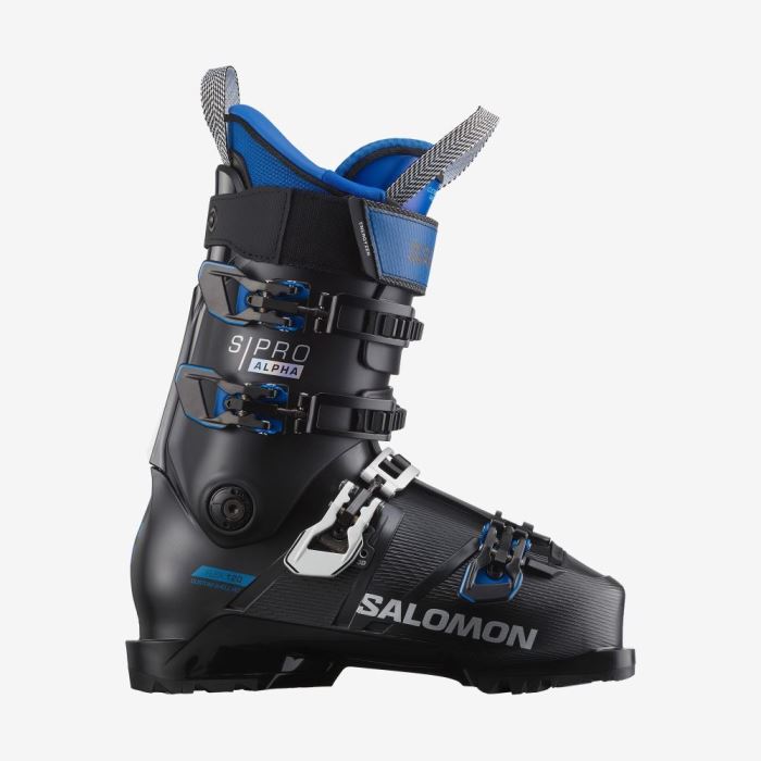 Salomon S/PRO ALPHA 120 EL Skistøvler Herre Sort Blå | E4PgV6L9