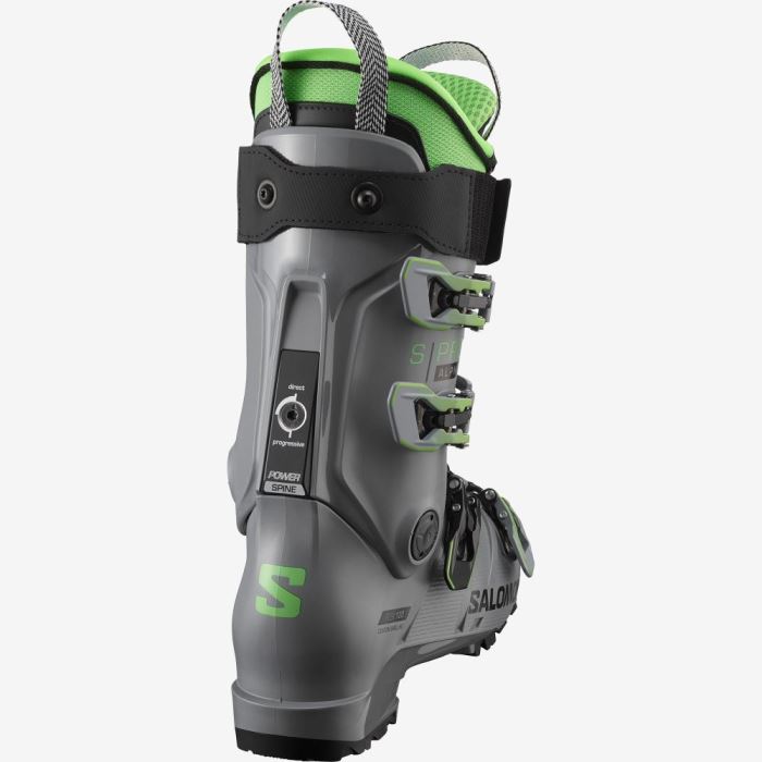 Salomon S/PRO ALPHA 120 Skistøvler Herre Grå Grøn Sort | 7alTN87p