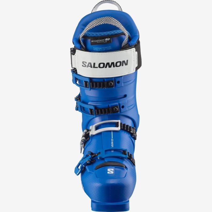 Salomon S/PRO ALPHA 130 EL Skistøvler Herre Blå Hvide | 30KHo0QQ