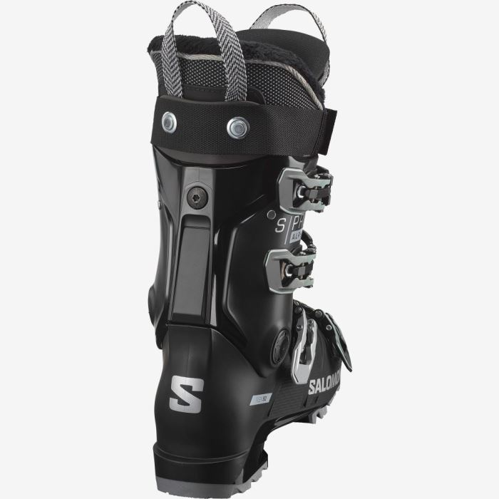 Salomon S/PRO ALPHA 80 Skistøvler Dame Sort Hvide Sølv | j6Zi8AeM