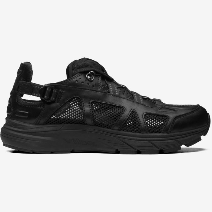 Salomon TECHSONIC LEATHER ADVANCED Sneakers Herre Sort Sort | I1HaUDFx