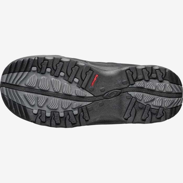 Salomon TOUNDRA FORCES CLIMASALOMON™ WATERPROOF Forces Dame Sort Sort | Wi4tBaEA