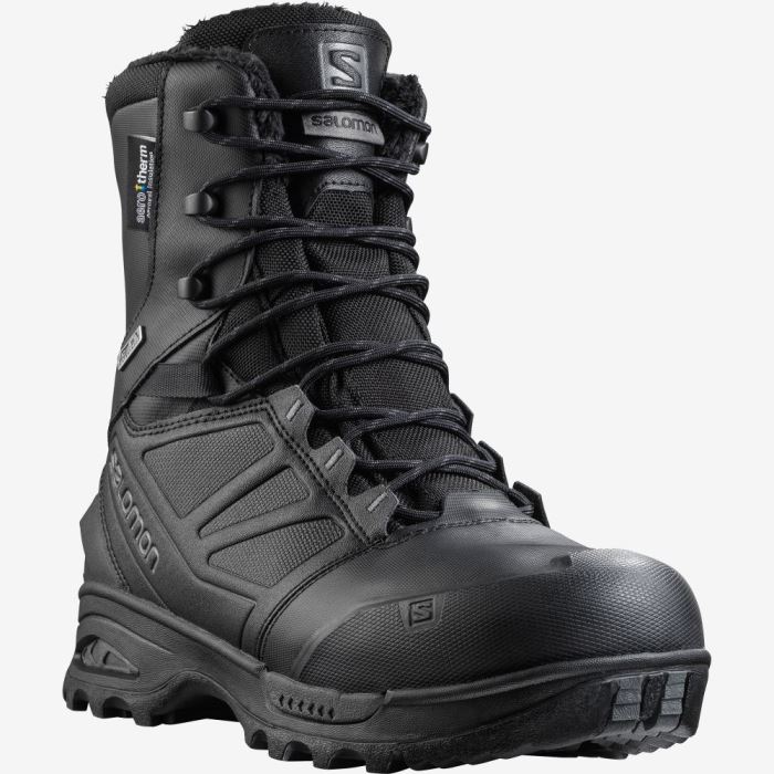 Salomon TOUNDRA FORCES CLIMASALOMON™ WATERPROOF Forces Herre Sort Sort | yf1Mkq2n