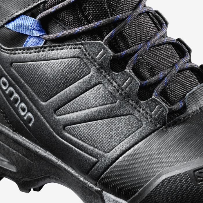 Salomon TOUNDRA PRO CLIMASALOMON™ WATERPROOF Vandresko Dame Sort Blå | Iy10ezIz