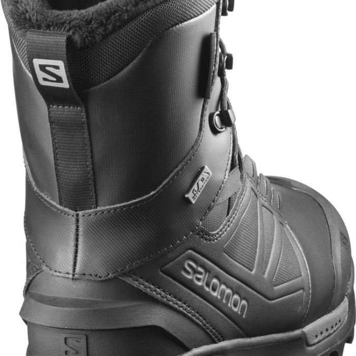 Salomon TOUNDRA PRO CLIMASALOMON™ WATERPROOF Vandresko Herre Sort Sort | c8oUEB3r